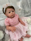 Bebê Reborn Abgail princesa  Enxoval COMPLETO + 12X sem juros + Frete Grátis