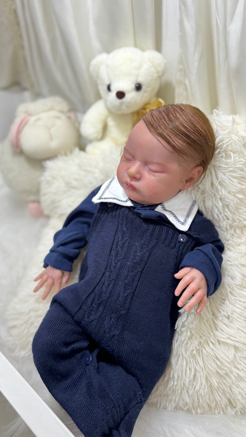 Bebe Reborn PREMIUM Ravi + Enxoval de Completo + Frete Grátis