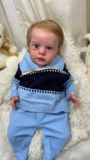 Bebe Reborn Premium Luccas + Enxoval COMPLETO + 12X Sem Juros + Frete Grátis