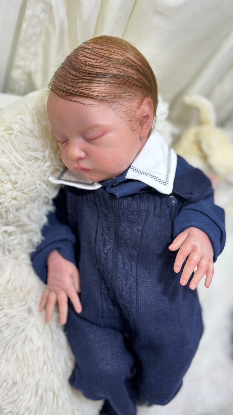 Bebe Reborn PREMIUM Ravi + Enxoval de Completo + Frete Grátis