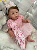 Bebê Reborn Abgail princesa  Enxoval COMPLETO + 12X sem juros + Frete Grátis