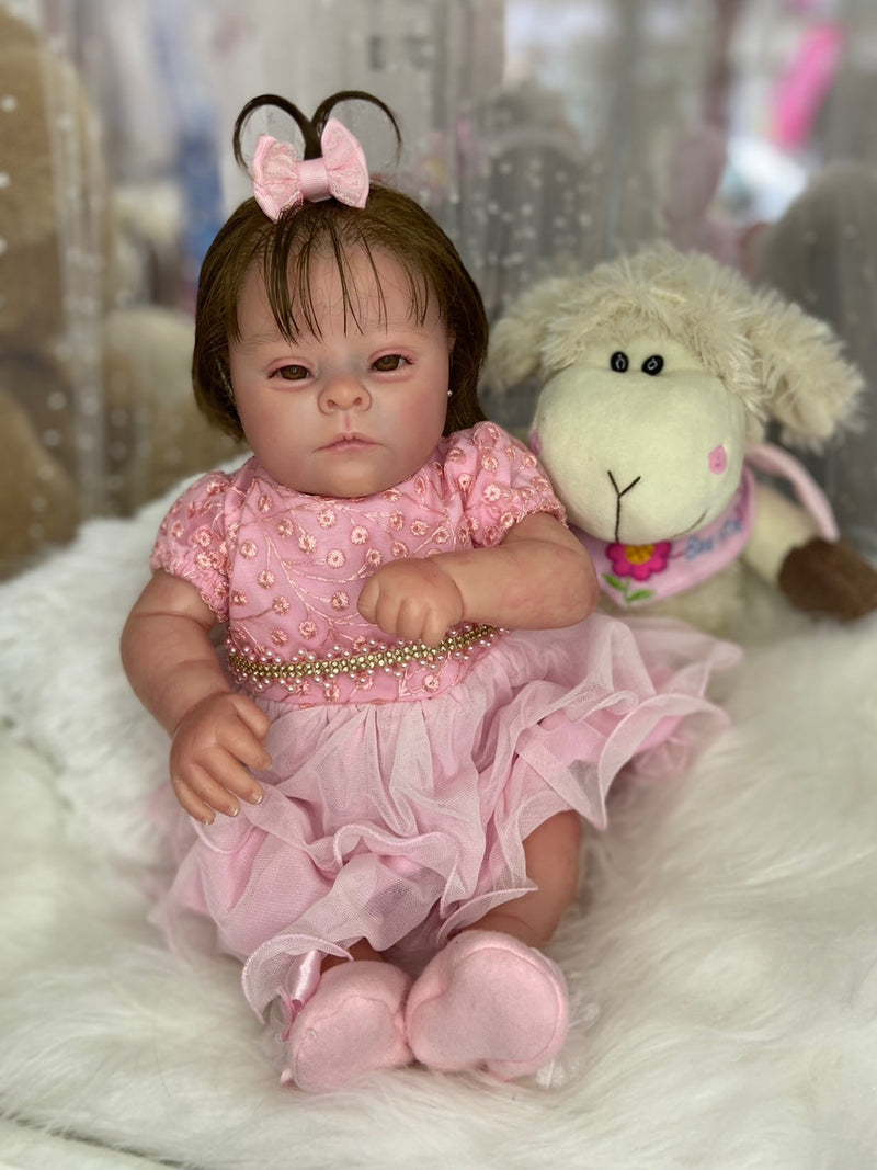 Bebê Reborn Especial Silicone  Lançamento 2024+ Enxoval de brinde+ 6X sem juros+ Frete Grátis