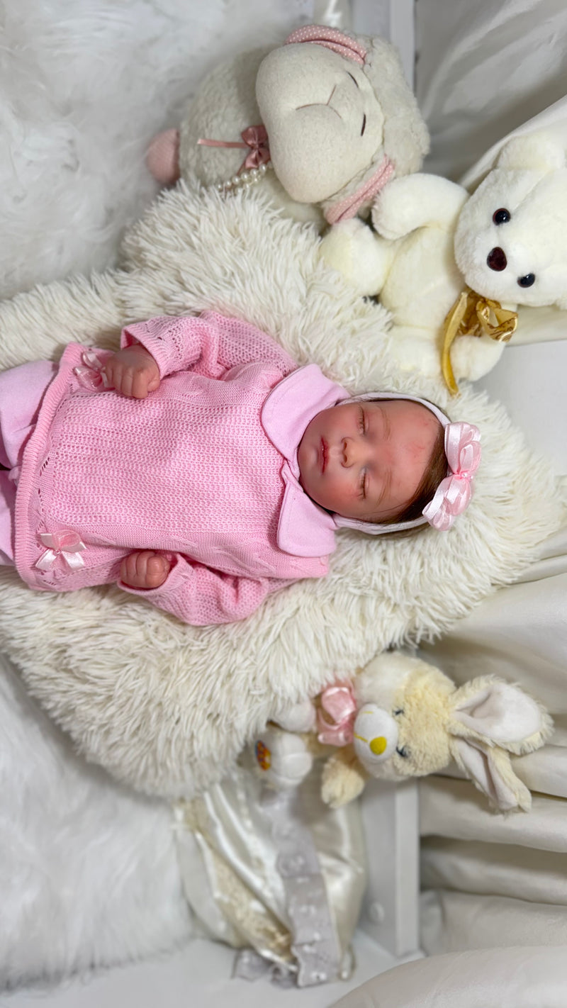 Bebê Reborn Ultra Premium Realista Nina +Enxoval COMPLETO + 12X Sem Juros + FRETE GRÁTIS