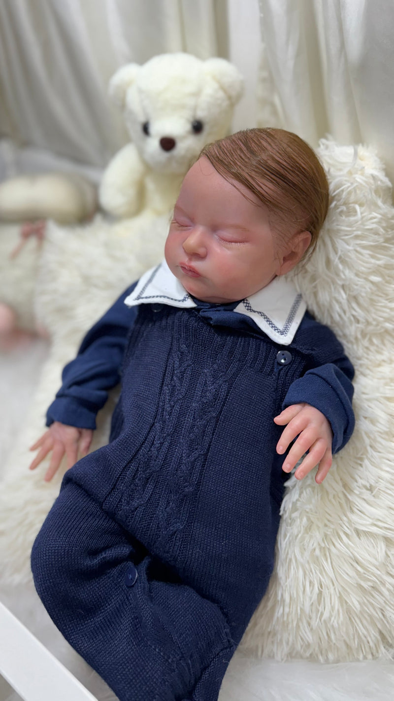 Bebe Reborn PREMIUM Ravi + Enxoval de Completo + Frete Grátis