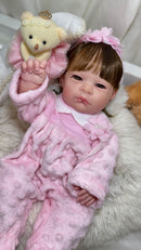 Bebê Reborn Original Yummi + Enxoval COMPLETO + 12X sem juros+  Frete Grátis