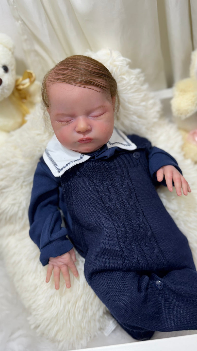 Bebe Reborn PREMIUM Ravi + Enxoval de Completo + Frete Grátis