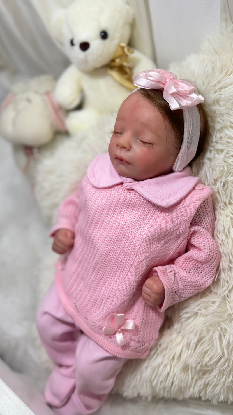 Bebê Reborn Ultra Premium Realista Nina +Enxoval COMPLETO + 12X Sem Juros + FRETE GRÁTIS