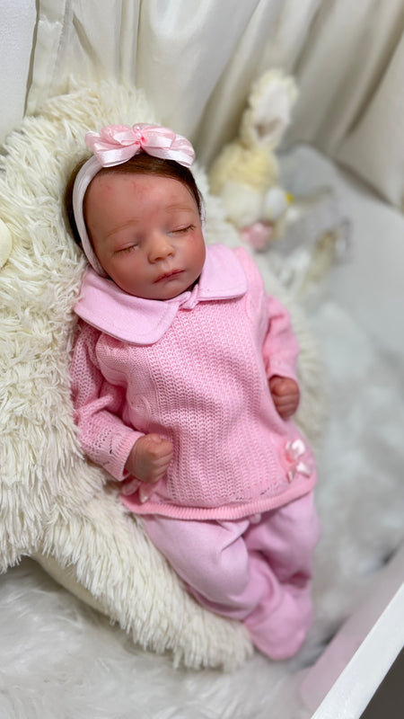 Bebê Reborn Ultra Premium Realista Nina +Enxoval COMPLETO + 12X Sem Juros + FRETE GRÁTIS