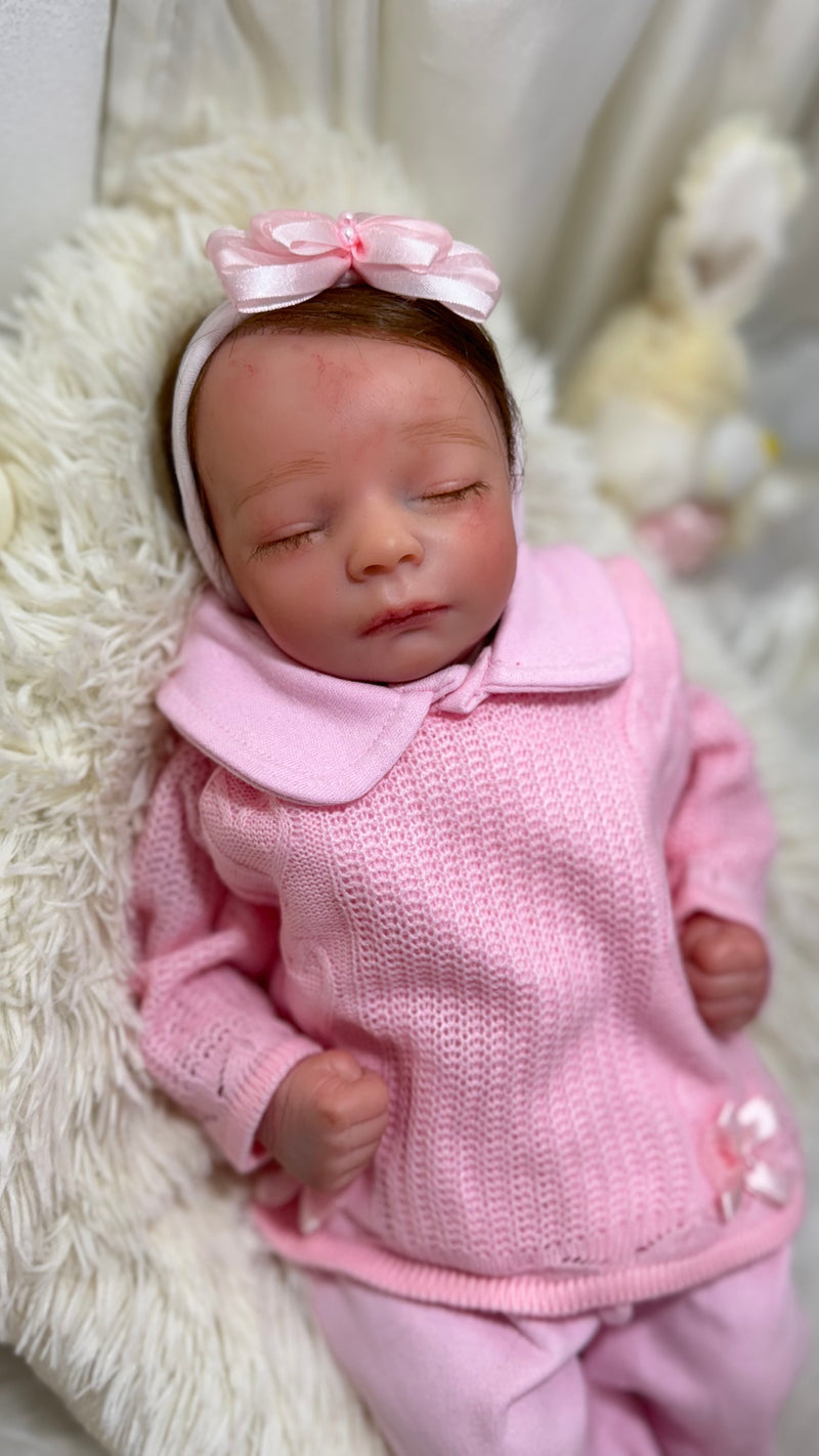 Bebê Reborn Ultra Premium Realista Nina +Enxoval COMPLETO + 12X Sem Juros + FRETE GRÁTIS