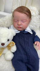 Bebe Reborn PREMIUM Ravi + Enxoval de Completo + Frete Grátis