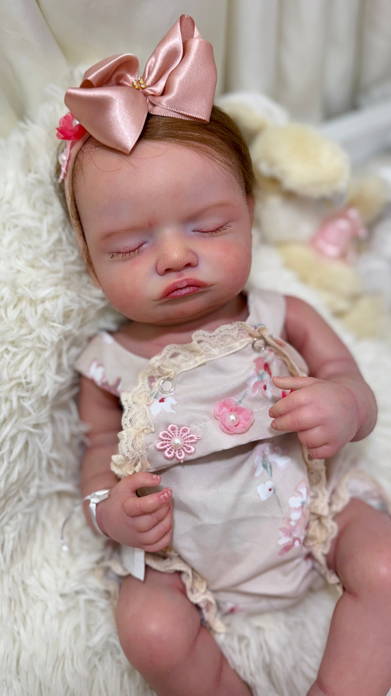 Bebe Reborn PREMIUM Rosalie + Enxoval COMPLETO + 12x Sem Juros +Frete Grátis