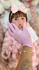 Bebê Reborn de Silicone Sólido Maria Mama e Faz Xixi
