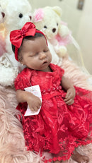 Bebê Reborn Twin 45cm de Silicone Sólido que Mama e Faz Xixi