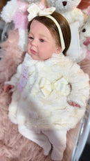 Bebê Reborn Anne Corpo de Tecido Realista Edição Limitada - Enxoval Completo