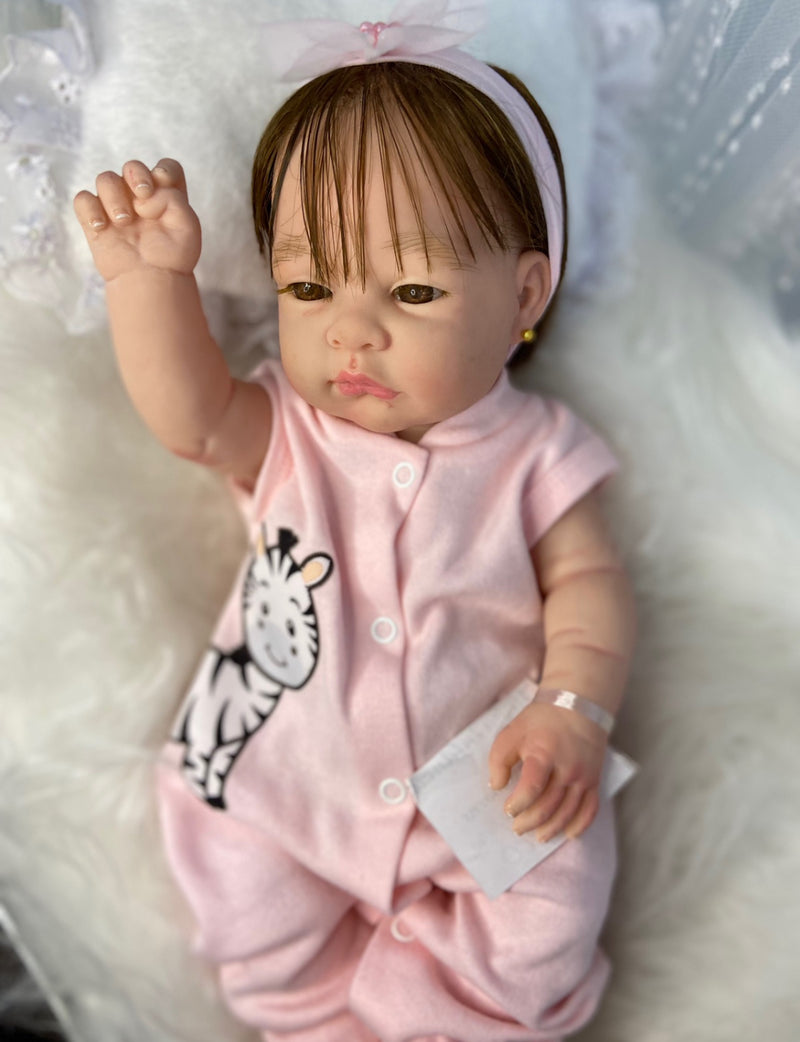 Bebê Reborn Yummi Lançamento 2025+ Enxoval de brinde+ 6X sem juros+ Frete Grátis
