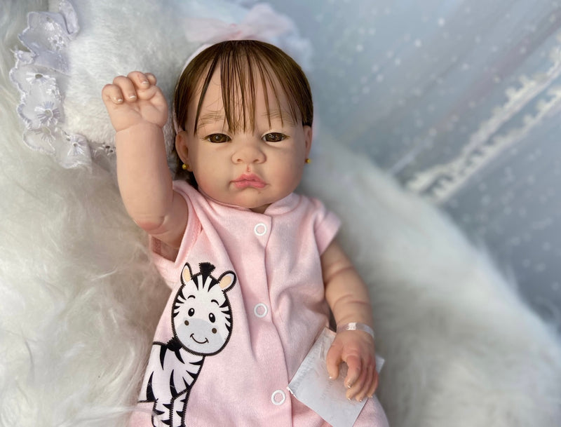 Bebê Reborn Yummi Lançamento 2025+ Enxoval de brinde+ 6X sem juros+ Frete Grátis
