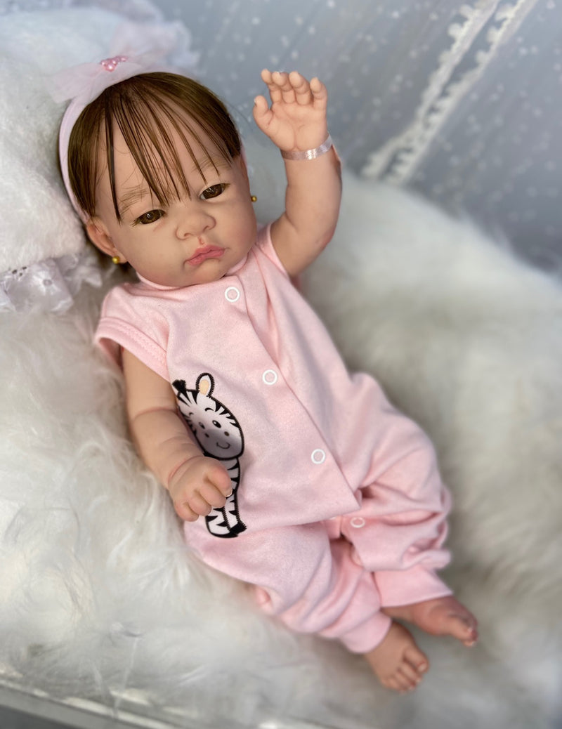 Bebê Reborn Yummi Lançamento 2025+ Enxoval de brinde+ 6X sem juros+ Frete Grátis