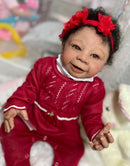 Bebê Reborn cacheada PEÇA ÚNICA + Enxoval COMPLETO + 12X sem juros + Frete Grátis