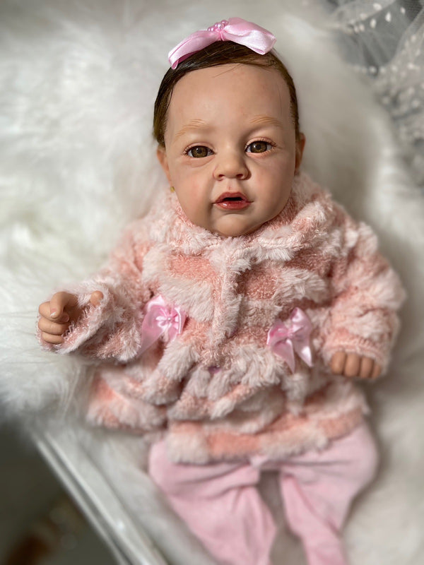 Bebê Reborn Anny de inverno 2025 + Enxoval de brinde+ 6X sem juros+ Frete Grátis