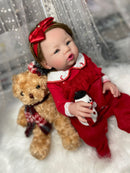 Bebê Reborn Abgail faz cocô e xixi + Enxoval COMPLETO + 12X sem juros + Frete Grátis