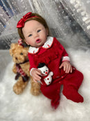 Bebê Reborn Abgail faz cocô e xixi + Enxoval COMPLETO + 12X sem juros + Frete Grátis