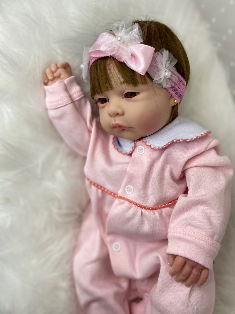 Bebê Reborn Original Yummi Lançamento 2024+ Enxoval de brinde+ 6X sem juros+ Frete Grátis