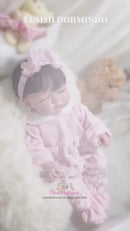 Bebê Reborn Yummi dormindo + Enxoval COMPLETO de brinde+ 12x SEM JUROS + Frete Grátis